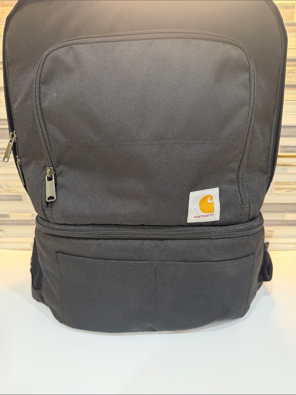 Carhartt Black Workday Backpack with Logo Patch